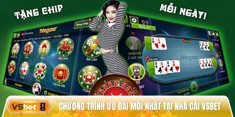Một số chương trình ưu đãi mới nhất tại nhà cái Vsbet